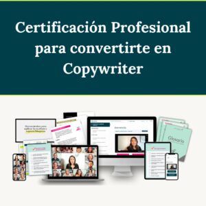 Certificación Profesional para convertirte en Copywriter